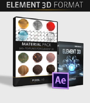 News Material Pack Video Copilot Element 3D V2
